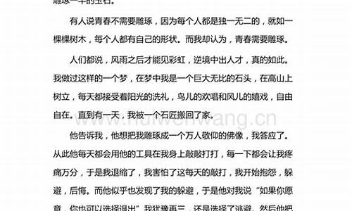 我的青春永不言败作文_我的青春永不言败作文600字