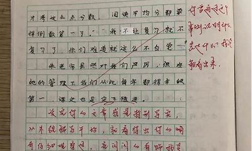 高中学生作文批改评语大全_高中学生作文批改评语大全简短