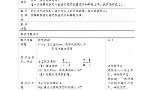 小学六年级数学教案_小学六年级数学教案