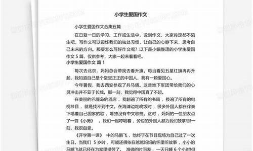 爱国作文500字左右英雄事迹_爱国作文500字左右英雄事迹怎么写